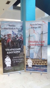 Trafalgar Editions en jornadas lúdicas de presentación de Waterloo y Trafalgar.