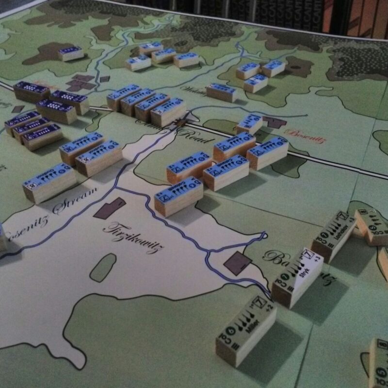 Set de madera y pegatinas - Waterloo 1815